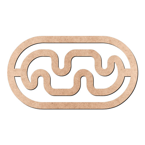 Recorte Mitocôndria / MDF 3mm