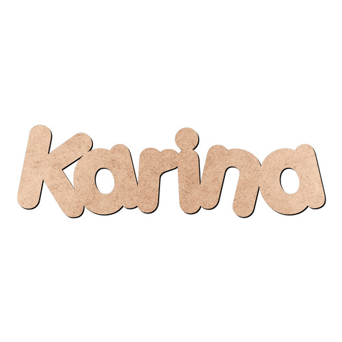 Recorte Karina Porkys / MDF 3mm