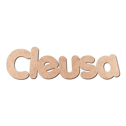 Recorte Cleusa Porkys / MDF 3mm