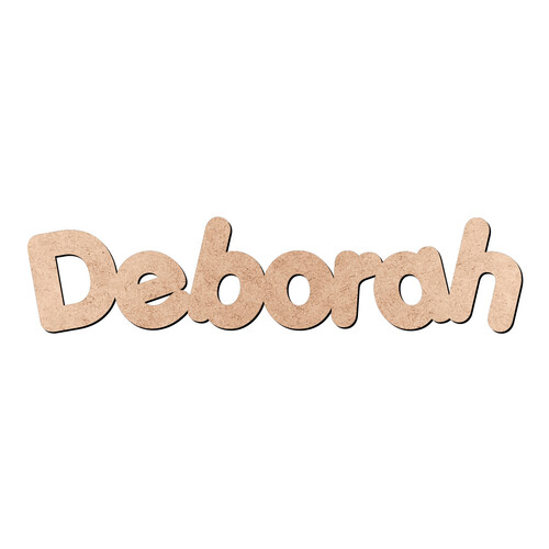 Recorte Deborah Porkys / MDF 3mm