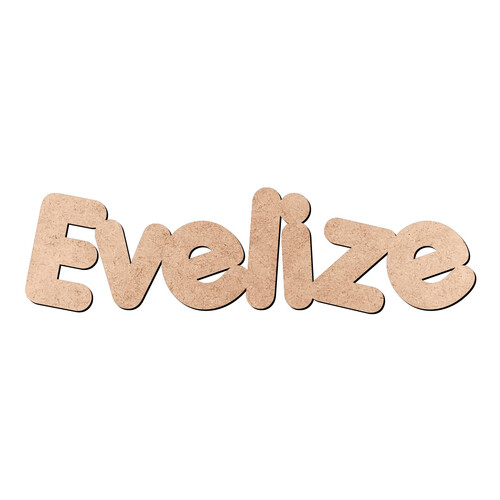 Recorte Evelize Porkys / MDF 3mm