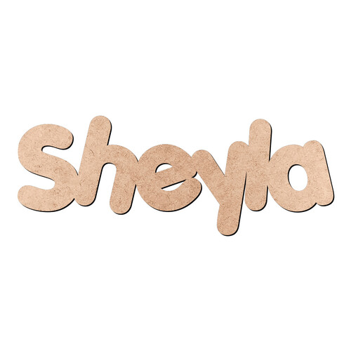Recorte Sheyla Porkys / MDF 3mm