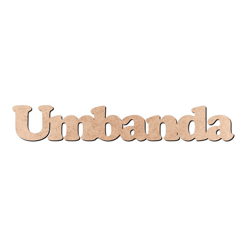 Recorte Umbanda Cooper Black / MDF 3mm