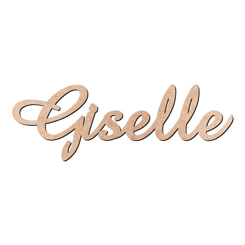 Recorte Giselle Amaze / MDF 3mm