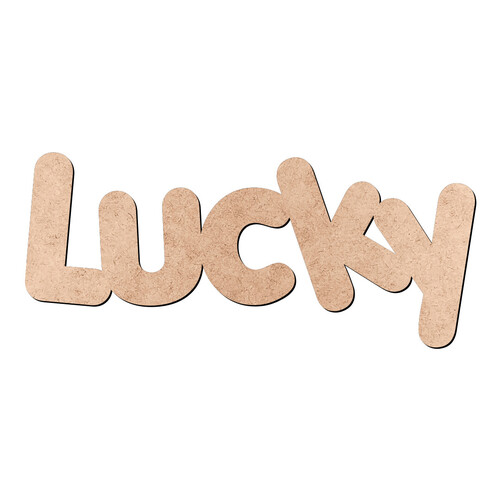 Recorte Lucky Porkys / MDF 3mm