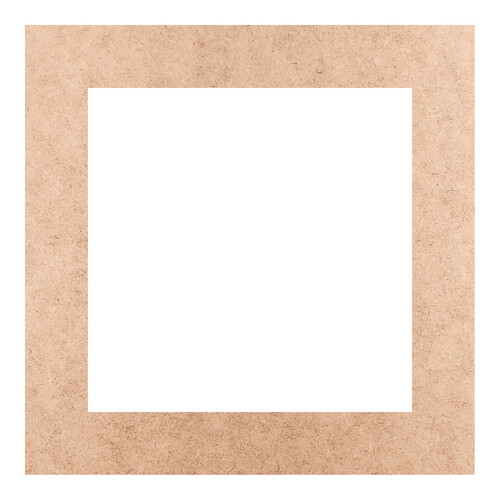 Recorte Moldura Quad 5 cm Borda 0,7 cm / MDF 3mm