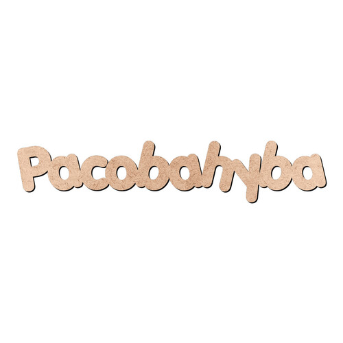 Recorte Pacobahyba Porkys / MDF 3mm