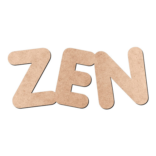 Recorte ZEN Porkys / MDF 3mm