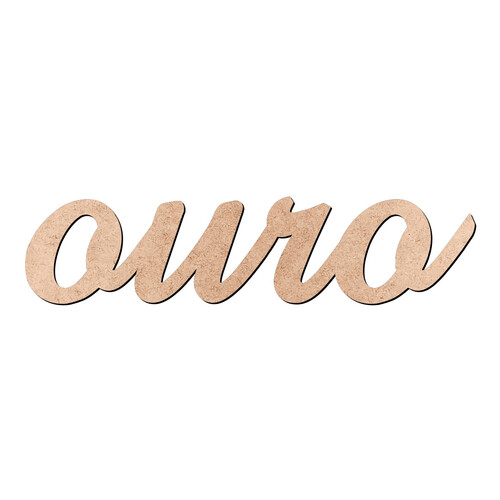 Recorte ouro Amaze / MDF 3mm