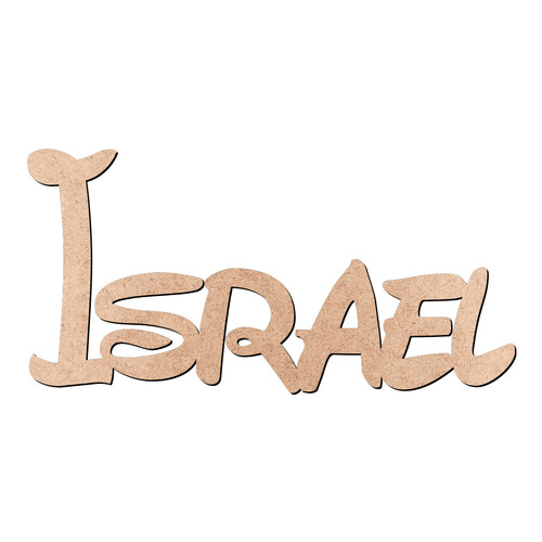 Recorte Israel Disney / MDF 3mm