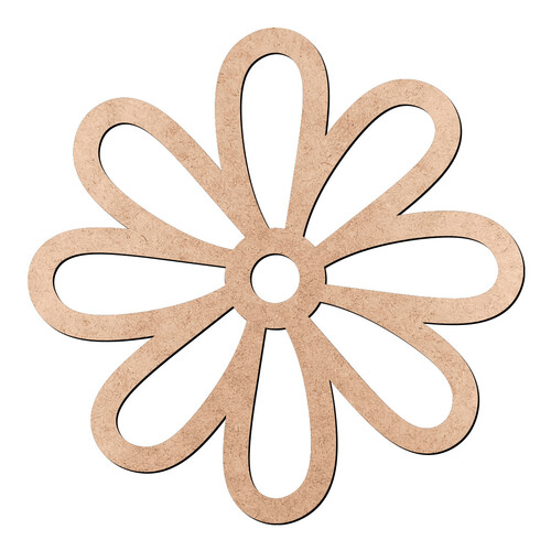 Recorte Flor / MDF 3mm