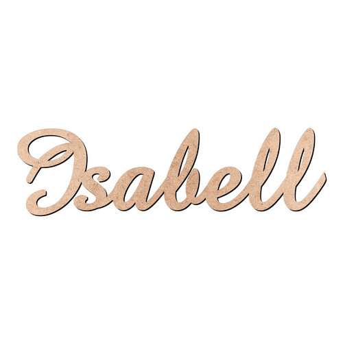 Recorte Isabell Amaze / MDF 3mm