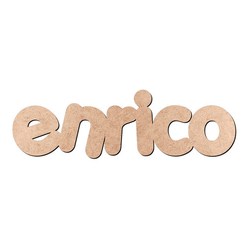 Recorte enrico Porkys / MDF 3mm