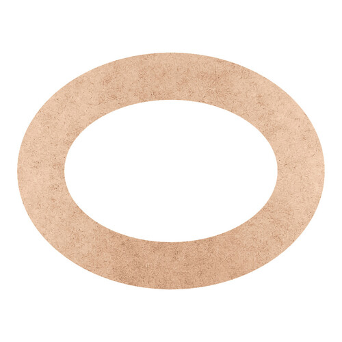 Recorte Moldura Arr 10 x 13 cm Borda 2 cm / MDF 3mm