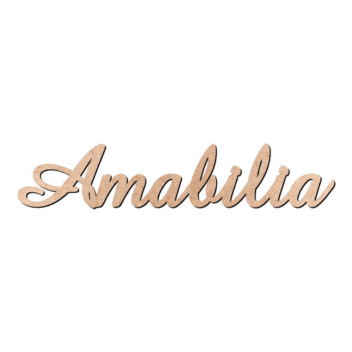 Recorte Amabilia Amaze / MDF 3mm