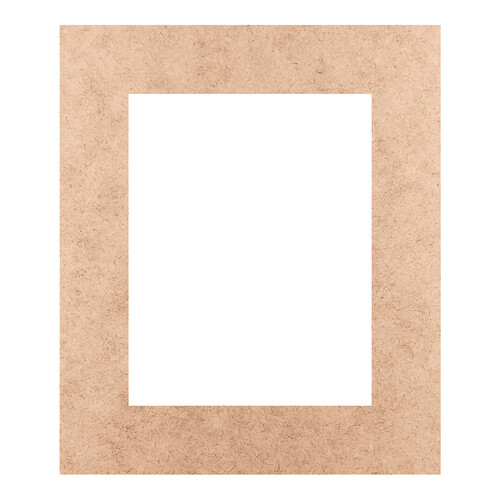 Recorte Moldura Ret 13 x 11 cm Borda 2 cm / MDF 3mm