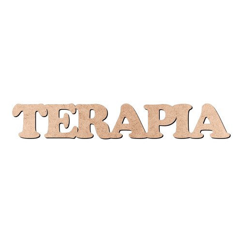 Recorte TERAPIA Cooper Black / MDF 3mm