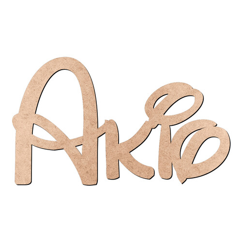 Recorte Akio Disney / MDF 3mm
