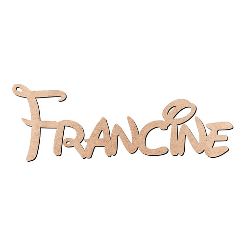Recorte Francine Disney / MDF 3mm