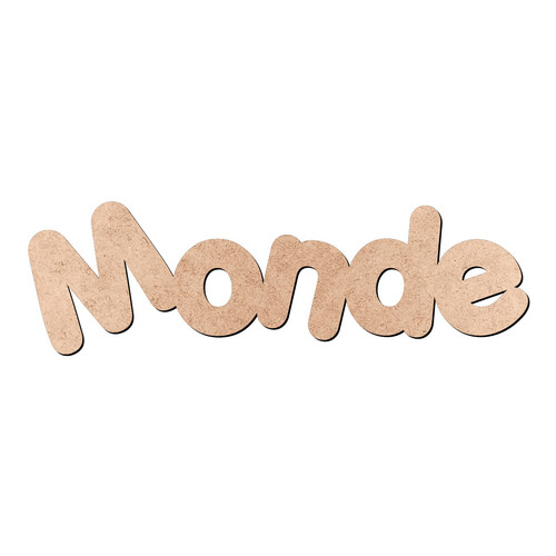 Recorte Monde Porkys / MDF 3mm
