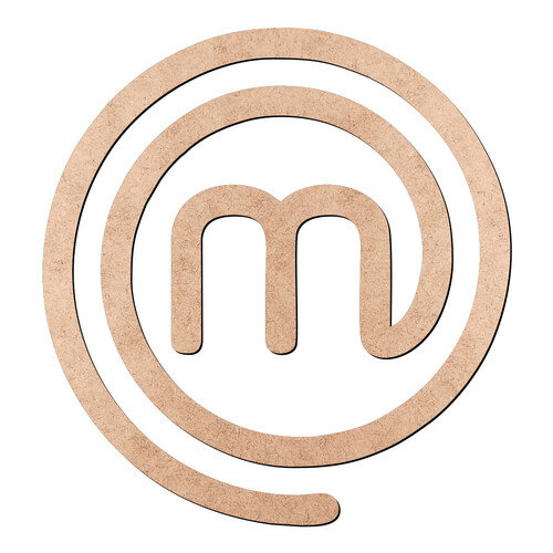 Recorte MasterChef / MDF 3mm