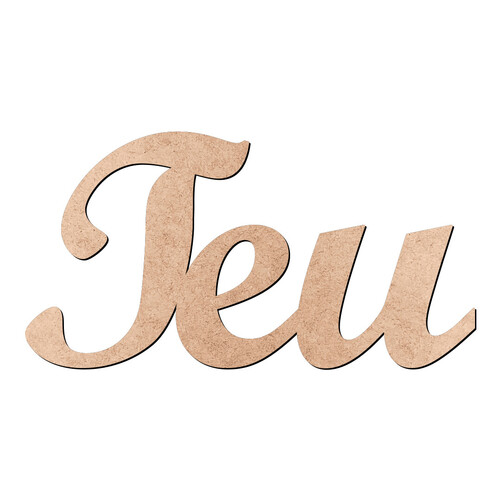 Recorte Teu Script Mt Std / MDF 3mm