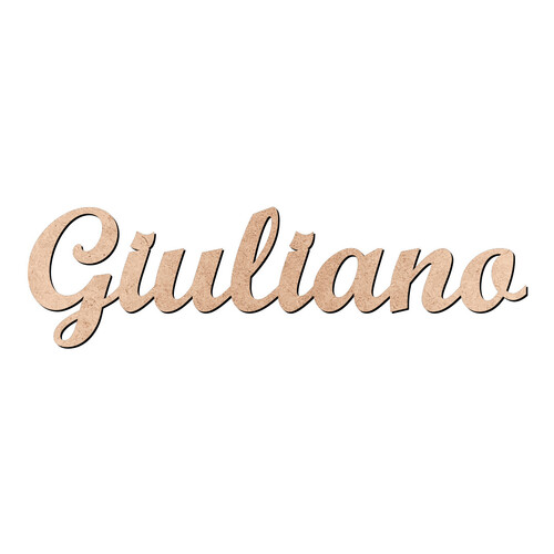 Recorte Giuliano Script Mt Std / MDF 3mm