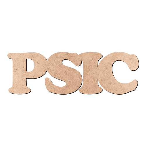 Recorte PSIC Cooper Black / MDF 3mm