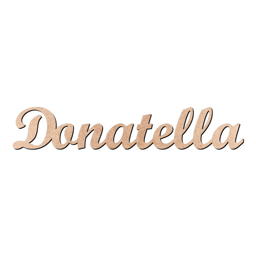 Recorte Donatella Script Mt Std / MDF 3mm