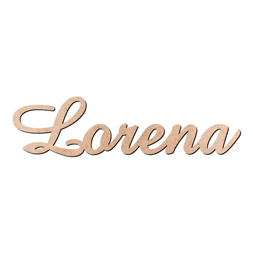 Recorte Lorena Amaze / MDF 3mm