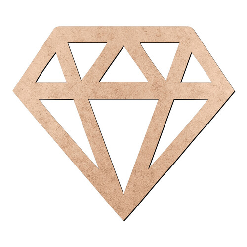 Recorte Diamante / MDF 3mm
