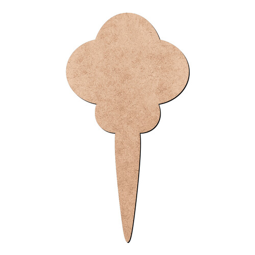 Recorte Fundo Espelho de Mão / MDF 3mm