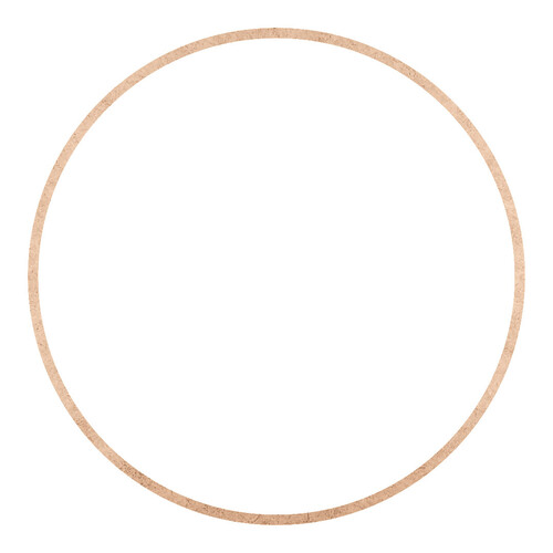 Recorte Moldura Cir 70 cm Borda 1,5 cm / MDF 3mm