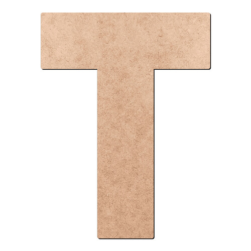 Recorte Letra T Jogo / MDF 3mm