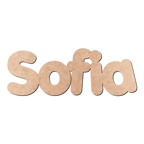 Recorte Sofia Porkys / MDF 3mm