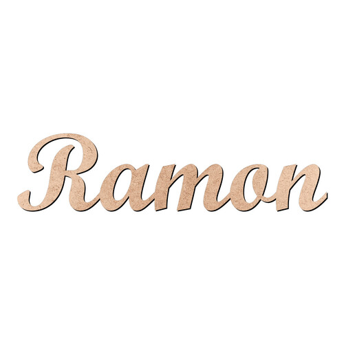 Recorte Ramon Script Mt Std / MDF 3mm