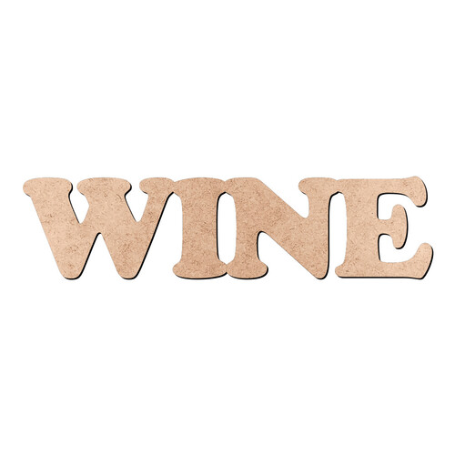 Recorte WINE Cooper Black / MDF 3mm