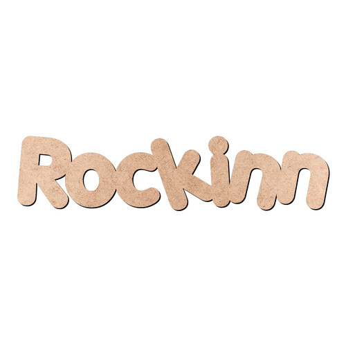 Recorte Rockinn Porkys / MDF 3mm