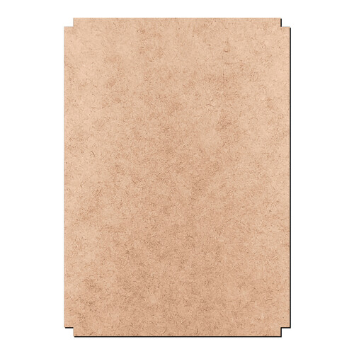 Recorte Placa Detalhe Pontas / MDF 3mm