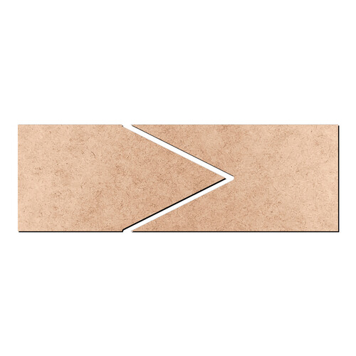 Recorte Retângulo Duas Partes / MDF 3mm