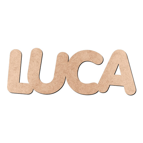 Recorte LUCA Porkys / MDF 3mm