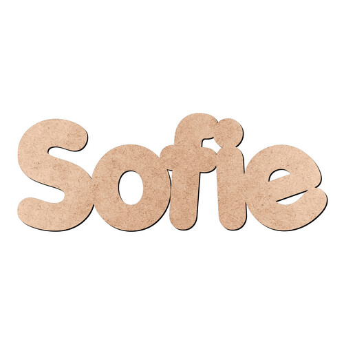 Recorte Sofie Porkys / MDF 3mm