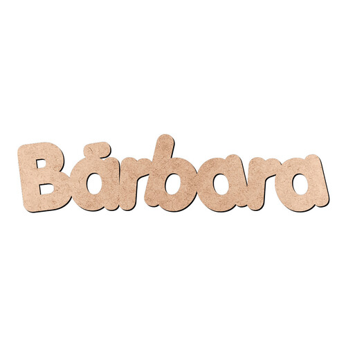 Recorte Bárbara Porkys / MDF 3mm