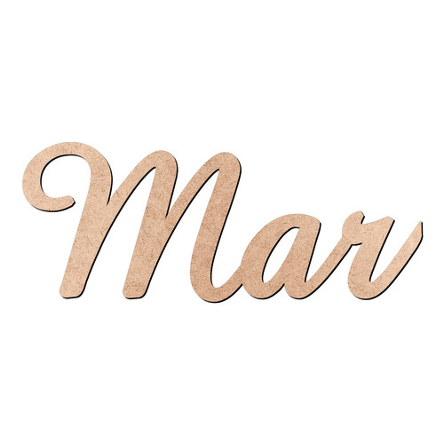Recorte Mar Amaze / MDF 3mm