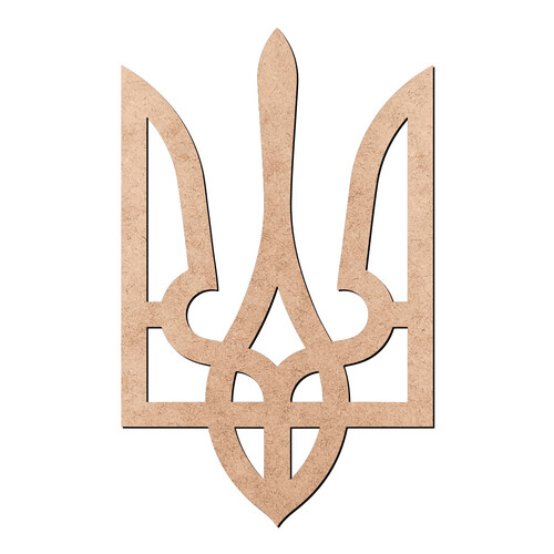 Recorte Símbolo Cultura Ucraniana / MDF 3mm