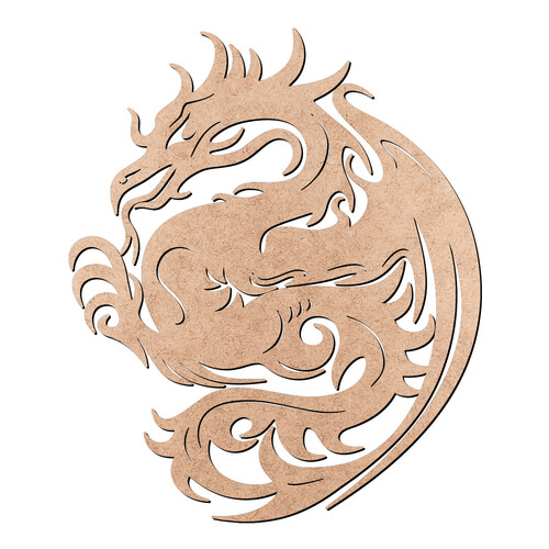 Recorte Dragão / MDF 3mm