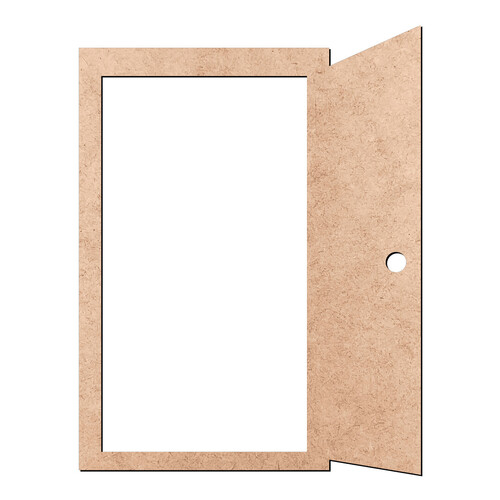 Recorte Porta Aberta / MDF 3mm
