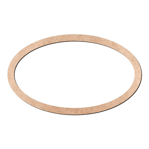 Recorte Moldura Arr 24 x 40 cm Borda 2 cm / MDF 3mm