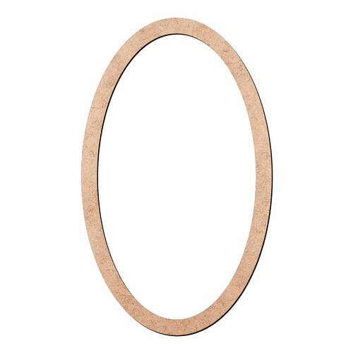 Recorte Moldura Arr 100 x 60 cm Borda 5 cm / MDF 3mm