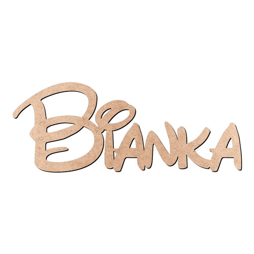 Recorte Bianka Disney / MDF 3mm